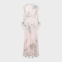 Pale Pink Rosabelle Silk Dress