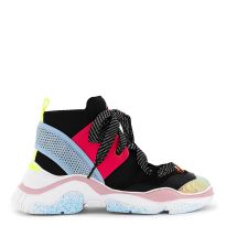 Black Multi Rocket Sneaker