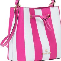 Cerise Multi Suri Medium Bucket Messenger