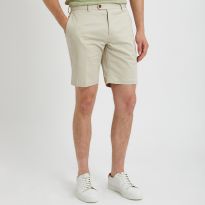 Stone Hampton Cotton Blend Chino Shorts