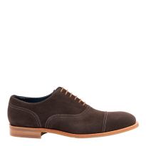 Brown Suede Pullman Oxford