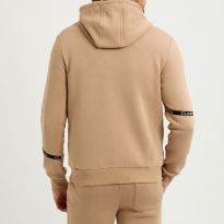 Camel Zip Up Hoodie