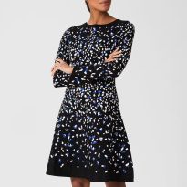 Black Jodie Knitted Dress