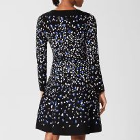 Black Jodie Knitted Dress