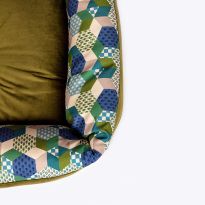 Laura Ashley Thistle Patchwork Lounger Small