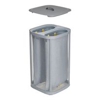 Grey Tota Laundry Basket, 60L