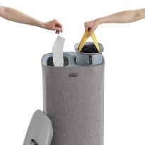 Grey Tota Laundry Basket, 60L