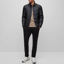 Black Skien Zip Jacket