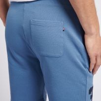 Blue Player Cotton Jogger Shorts