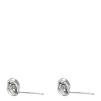 Silver Joli Noeud Diamond Earrings