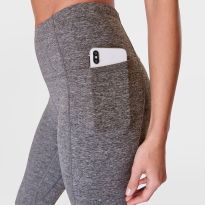 Dark Grey Marl Super Soft Yoga Leggings