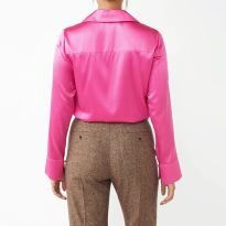 Pink Vera Silk Blend Shirt