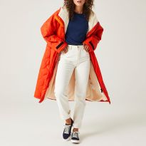 Orange Waterproof Changing Robe