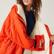 Orange Waterproof Changing Robe