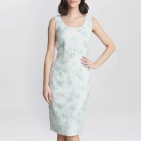 Eva Floral Jacquard Dress And Jacket