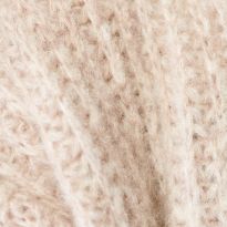 Pebble Beige Brushed Boucle Cardigan