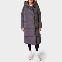 Urban Grey Cocoon Puffa Wrap Coat