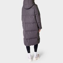 Urban Grey Cocoon Puffa Wrap Coat