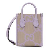 Pink Ophidia Jumbo GG Mini Bucket Bag