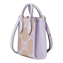 Pink Ophidia Jumbo GG Mini Bucket Bag
