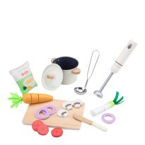 Play Food Wooden Soup Kitchen