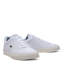 Men's White/Green Lerond Pro Leather Trainers