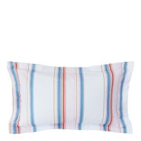 Golden Hour Stripe Super King Cover Set, White