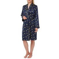 Navy Piped Gown