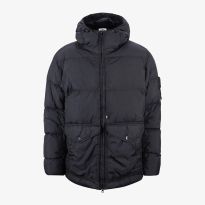 Black Quilted Puffer Coat