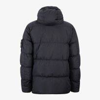 Black Quilted Puffer Coat