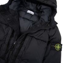 Black Quilted Puffer Coat