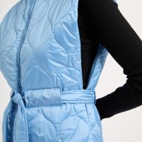 Light Blue Gilet Puffer