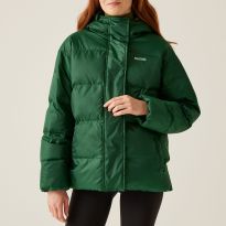 Green Orla Kiely Oversized Coat