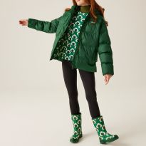 Green Orla Kiely Oversized Coat