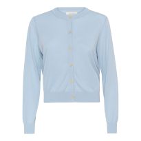 Soft Blue Silk Blend Loa Cardigan