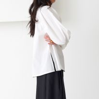 Mother Of Pearl White Puff Sleeve Blouse - BrandAlley