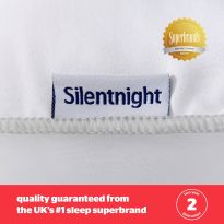 Silentnight Luxury Overlocked Bounceback Pillow - 4 Pack