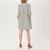 White/Black Amara Tunic Dress