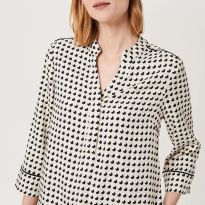 White/Black Amara Tunic Dress