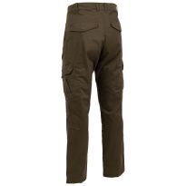 Cargo Trousers Mohalk Cotton Dark Vine