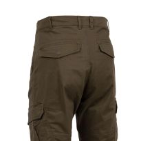 Cargo Trousers Mohalk Cotton Dark Vine