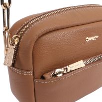 Tan Lukina Crossbody Bag
