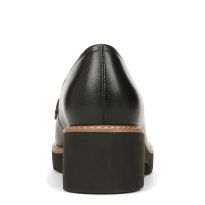 Black Leather Desi Loafer
