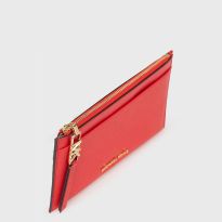 Red Lacquer Empire Cardholder