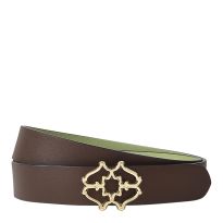 HEIRLOOM STREET CLASSIC BELT SMALL WALNUT