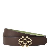 HEIRLOOM STREET CLASSIC BELT SMALL WALNUT