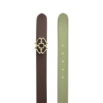 HEIRLOOM STREET CLASSIC BELT SMALL WALNUT