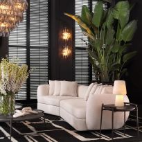 Benini Wall Lamp, Nickel