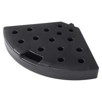 HDPE Water-or-Sand-Filled Umbrella Base Cantilever Parasol Stand