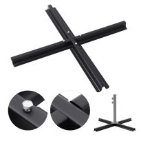 3M Garden Cantilever Parasol Outdoor Sun Umbrella with Base - Black